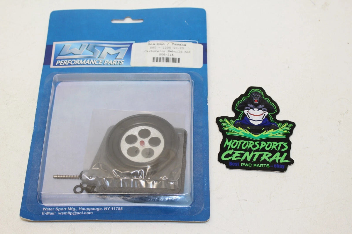 WSM 38/40mm Square Pump Rebuild Kit 006-346 SEADOO 580 YAMAHA 1200 CARBURETOR