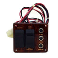 Sun Tracker Pontoon Boat Switch Panel - Aerator - Lights Woodgrain