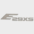 Crownline Boat Raised Emblem Decal 158458-01 - E29XS Silver Sticker