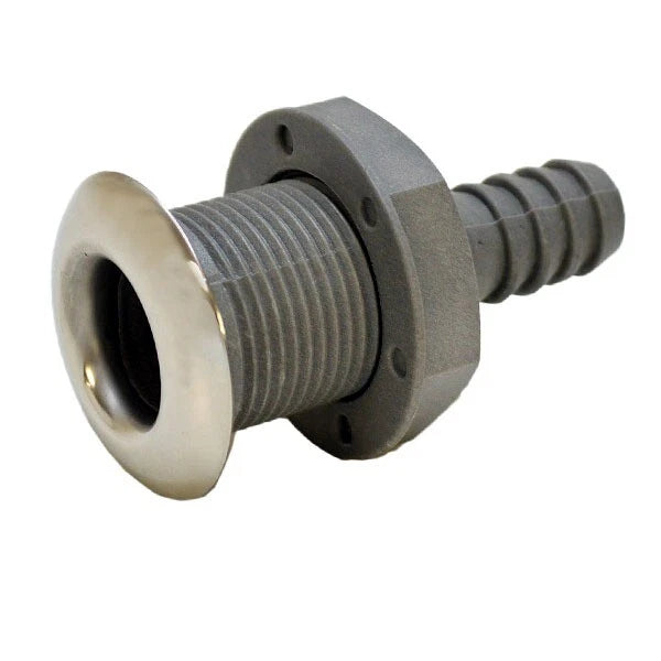 Southco Boat Thru Hull M7-01-9005242 - 3/4 Inch Gray Nylon
