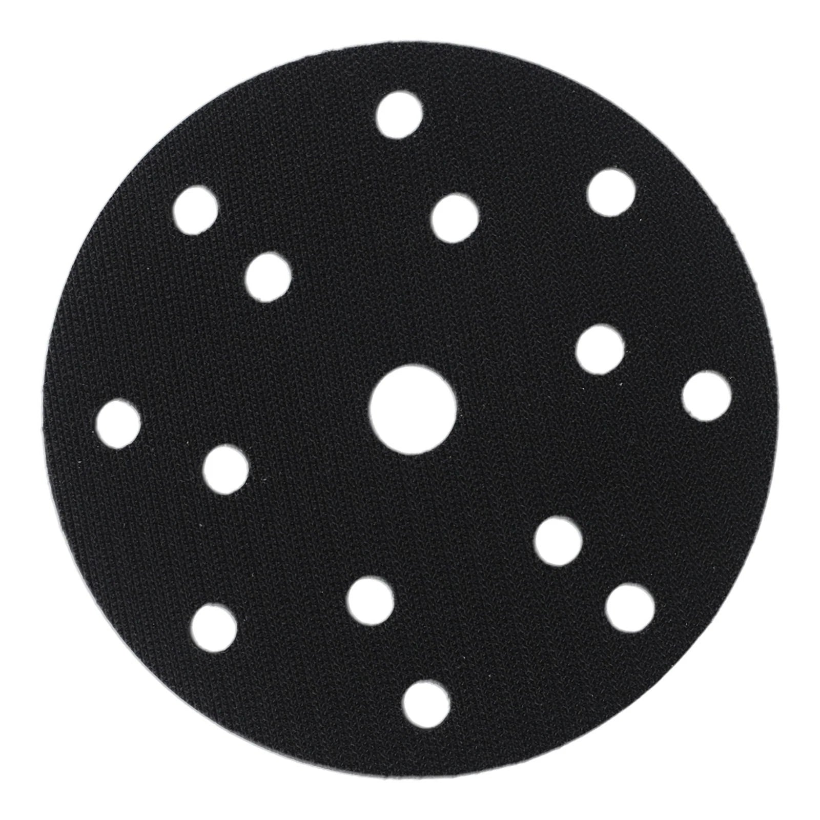 6 Inch Sponge Interface Pad for Pneumatic or Electric Sanders with 15 Holes