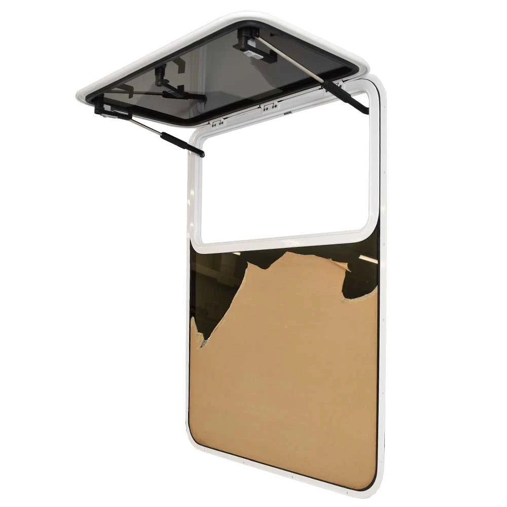 Bomar Boat Ventilation Hatch STRZ3344 - 43 X 32 3/4 Inch Smoke