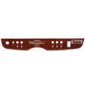 Four Winns Boat Blank Switch Panel 025-3877 - Aluminum Woodgrain
