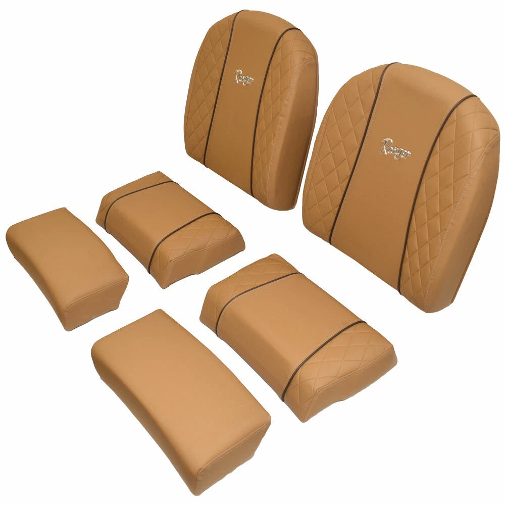 Ranger Boat Leaning Post Seat Cushions - 2360 - 2510 - 2660 Bay Brown