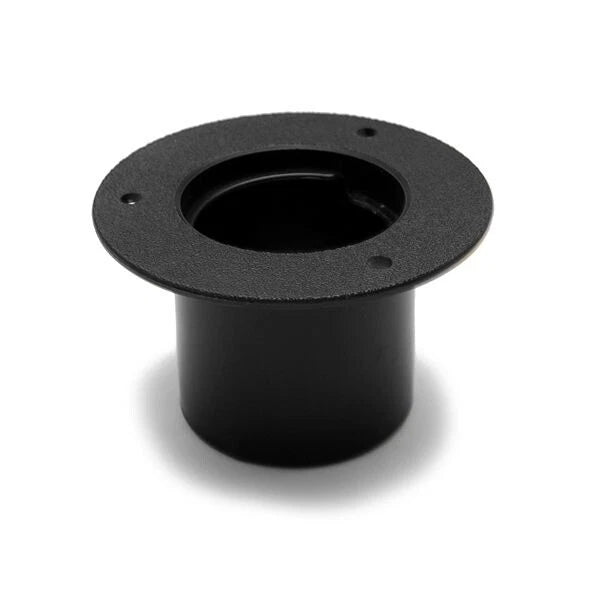 Ranger Boat Rigging Flange - 2 1/2 Inch Hose Black Plastic