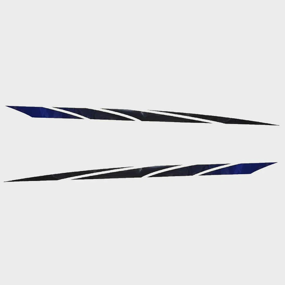 Glastron Boat Graphic Decal 0573043 - Blue Black Sticker (set of 2)