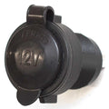 Marinco Boat Receptacle 7350039 - 12 Volt Rinker 1 1/8 Inch Black