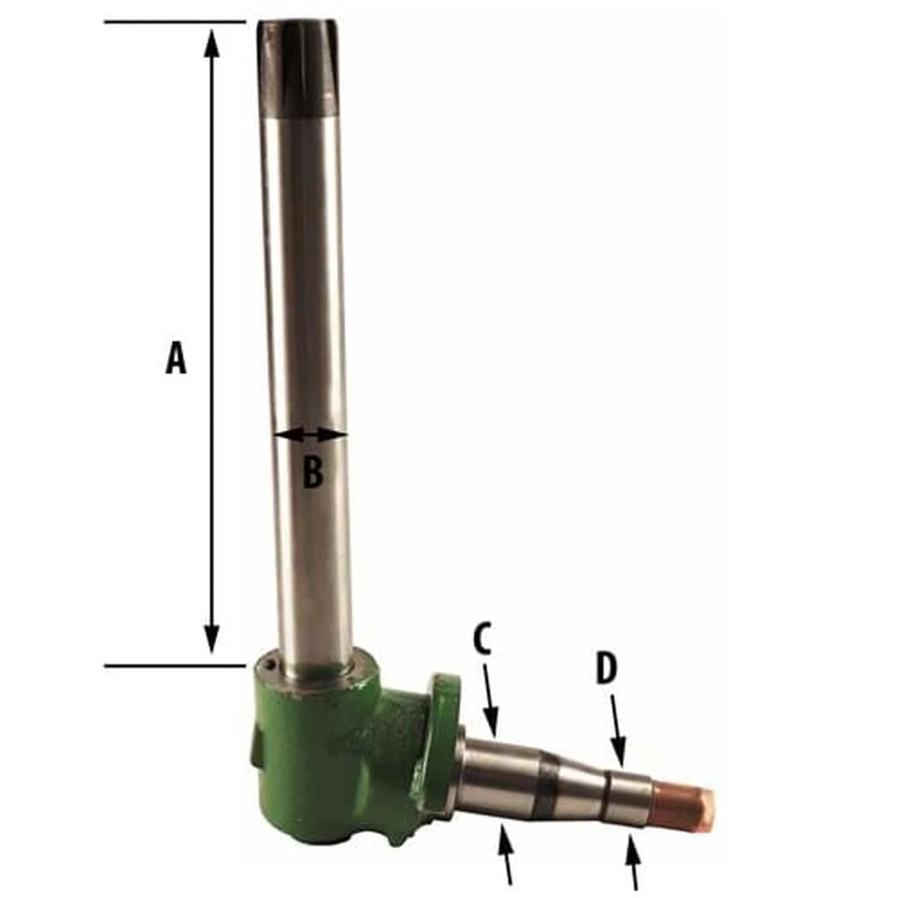 HCAR69323 Spindle, 2WD, LH or RH Fits John Deere