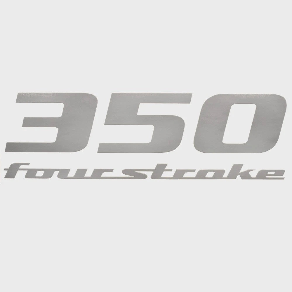 Yamaha Boat Outboard Decal 1135010 - 350 Four Stroke Light Gray