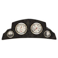 Lund Boat Gauge Dash Panel 2118762 - Spun Silver Series 17 1/8 Inch