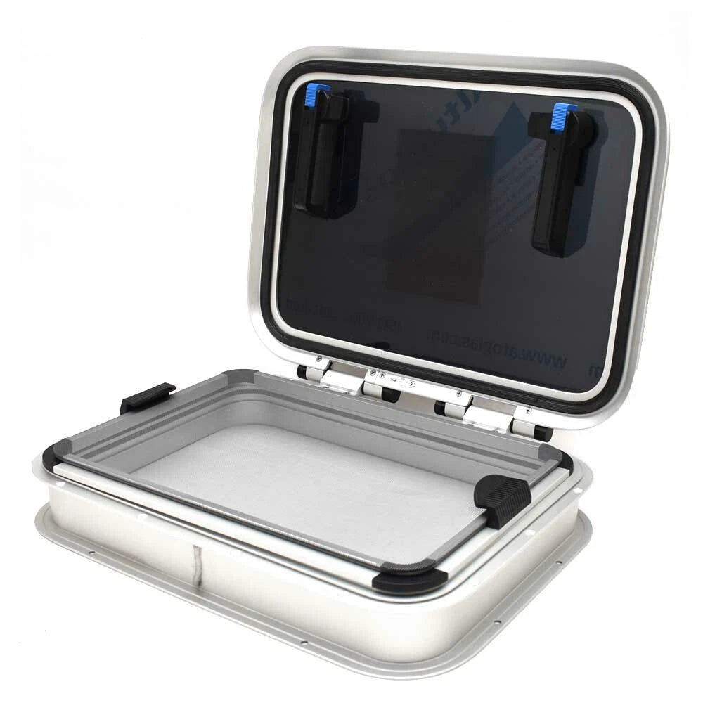 Gebo Boat Flushline Deck Hatch 80.50.40.01 - 17 3/4 X 12 5/8 Inch (kit)