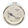 Faria Boat Trim Gauge 780645PMNB - 2 Inch Silver Cream
