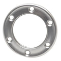 Sea Ray Boat Steering Wheel Hub Ring - Silver Aluminum 3 1/2 Inch
