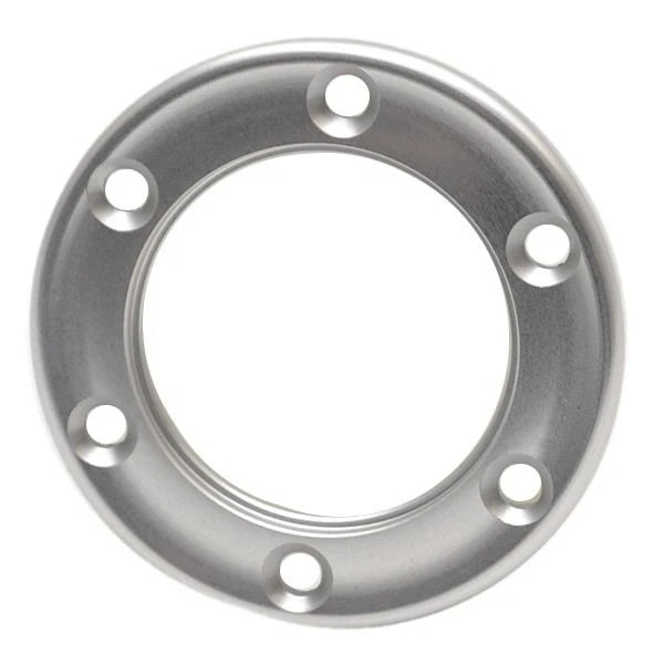 Sea Ray Boat Steering Wheel Hub Ring - Silver Aluminum 3 1/2 Inch