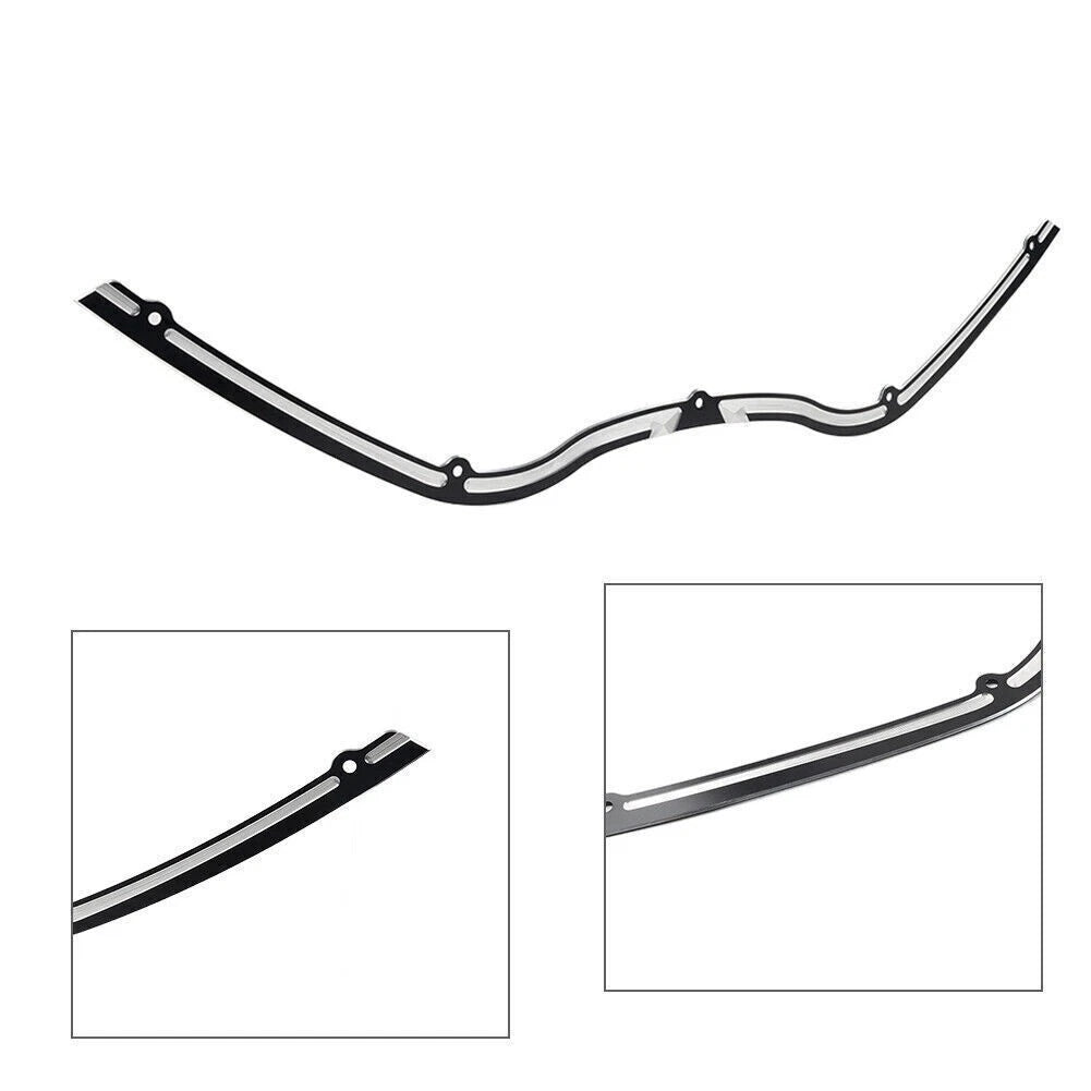 Contrast Cut Windshield Trim Black for Harley Road Glide FLTR 1998-2013