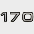 Ranger Boat Raised Emblem Decal 206454 - 170VS Silver Sticker