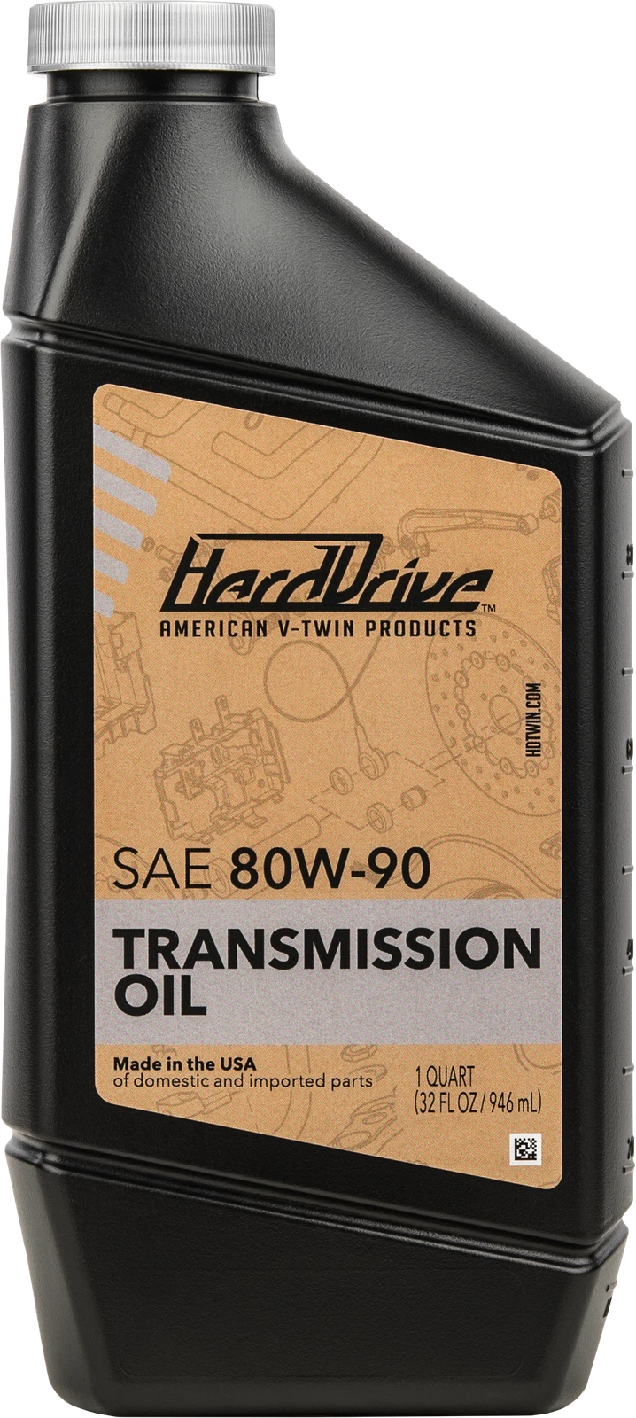 HARDDRIVE Transmission Oil 80W-90 for Harley Davidson 4-6 Speed Transmissions