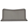 MasterCraft Boat Non-Skid 553597 - X20 Transom Lounge Hatch Step Gray