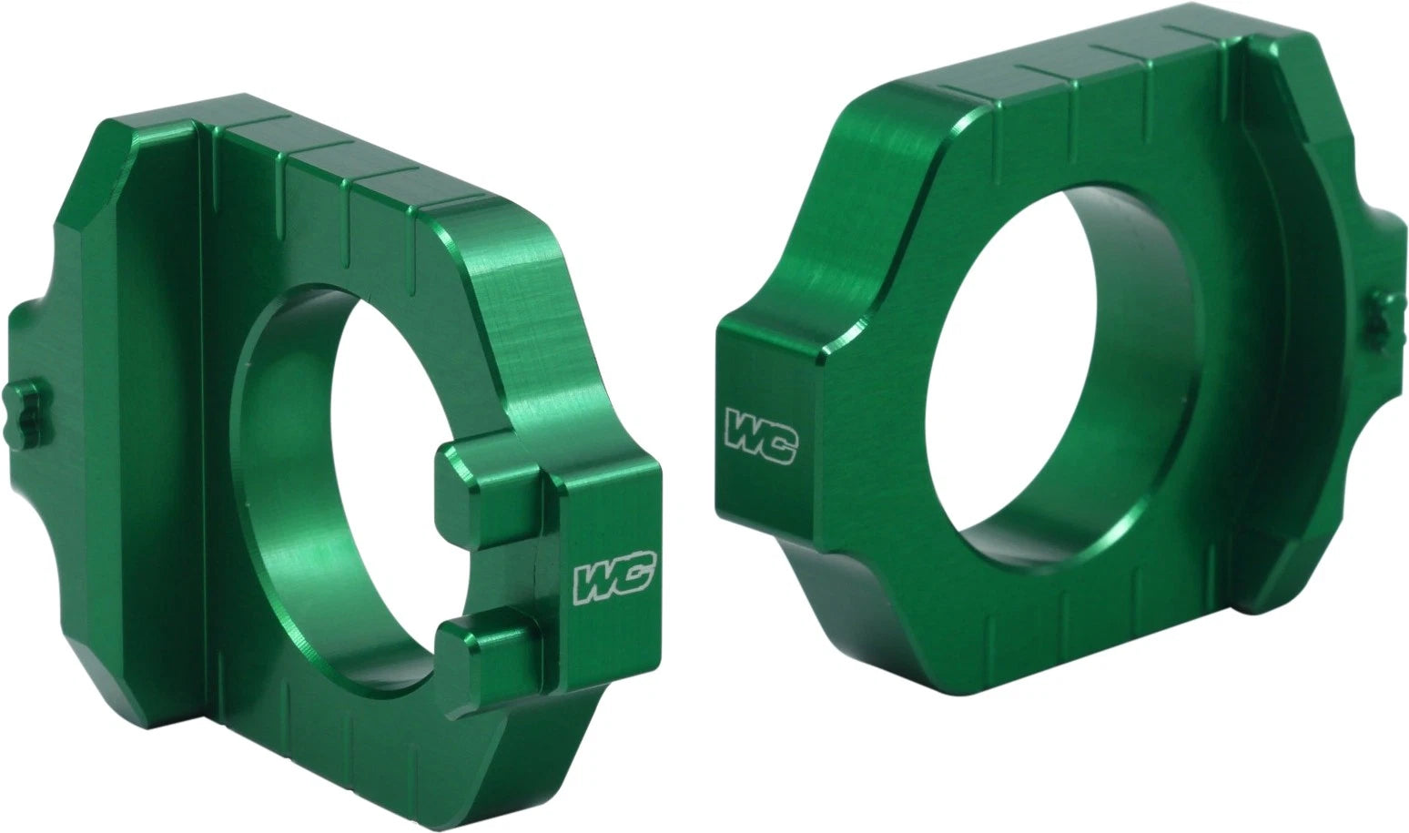 WORKS Axle Blocks Elite for Kawasaki KX250F 2004-2013 Off-Road Bikes
