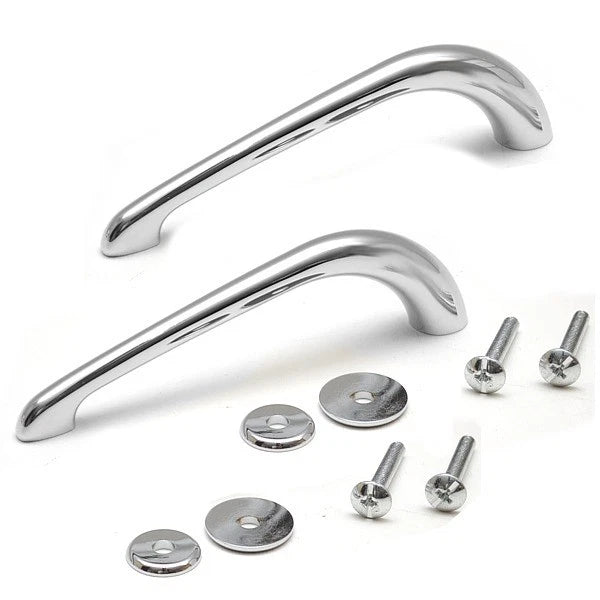 Hafele Boat Cabinet Handle - Yacht RV Polished Chrome (pair)
