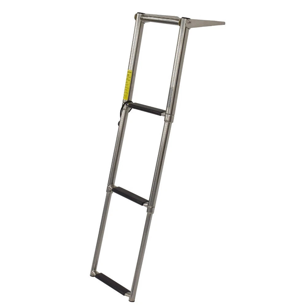 Garelick Boat Drop Ladder 19619-34 - 3 Step 38 Inch Telescoping