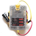 Blue Sea Systems Boat Fuse Block H-050-386A - 32VDC 6 Circuits Rinker