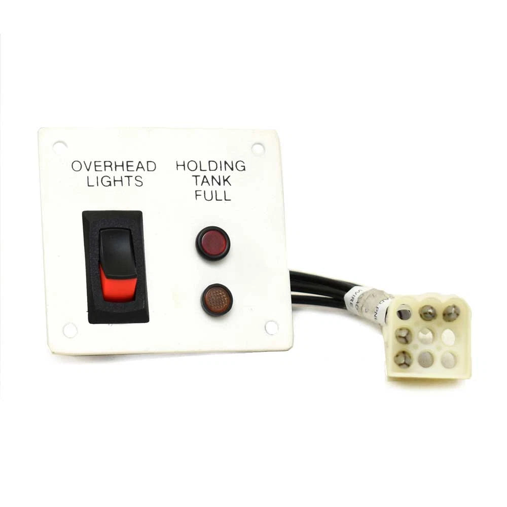 Larson Boat Complete Switch Panel - Holding Tank 2 3/4 X 2 1/2 Inch
