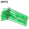 Terminal Tackle Lure Trace with Sinker Snap 20pcs 3g/pcs ABS+Steel+Iron