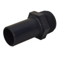 Sierra Boat Straight Male Adapter 1698926 - 1 1/2" Blue Plastic