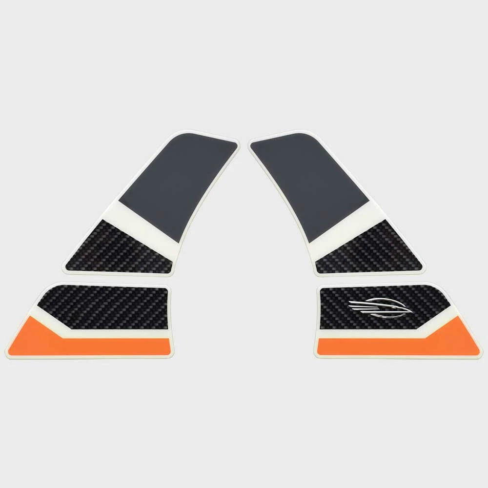 Chaparral Boat Tower Emblem Decals - Xtreme Orange Sticker (2 PC)