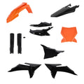 ACERBIS Full KTM Black Orange Plastic Body Kit for Offroad Motorcycles