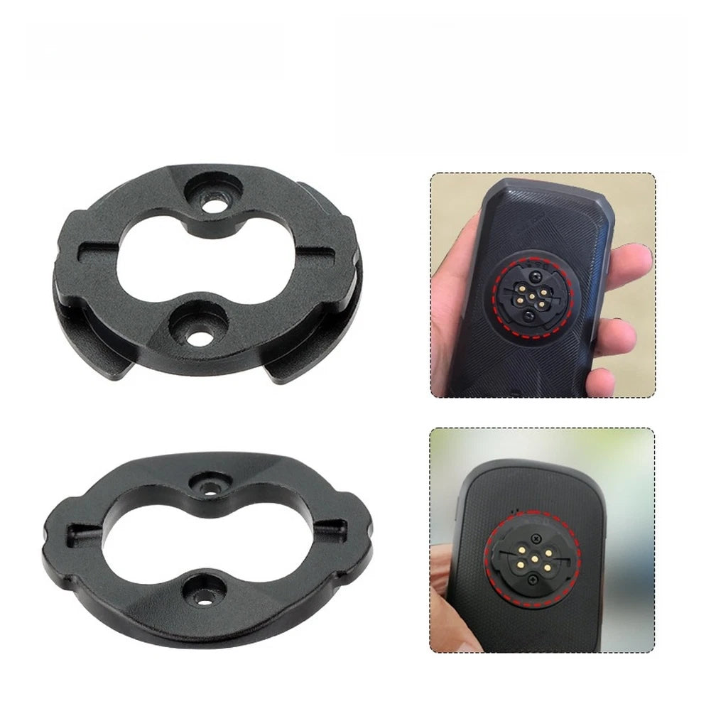 For Garmin Compatible Bike Computer Mount Adapter Insert with Screws and Tool
