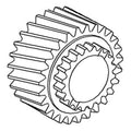 Transmission Countershaft Low Range Gear Fits John Deere 1020 2030 2355 2040
