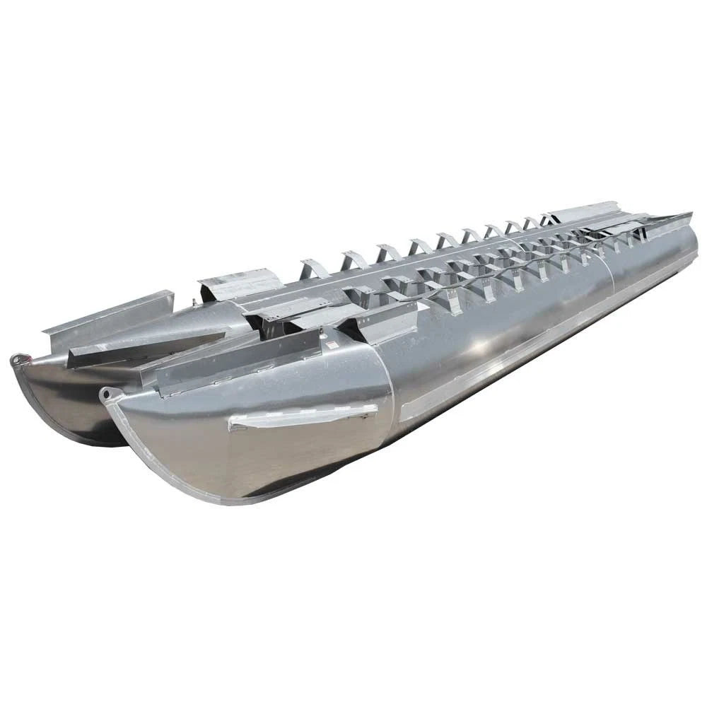 Pontoon Boat Log Float Tubes - 25 FT X 26 Inch with Strakes (pair)