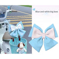 Electric Vehicle Helmet Bow Cloth Ribbon Decoration Motorcycle