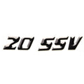 Supra Boat Raised Model Decal 109226 - 20 SSV Black Sticker