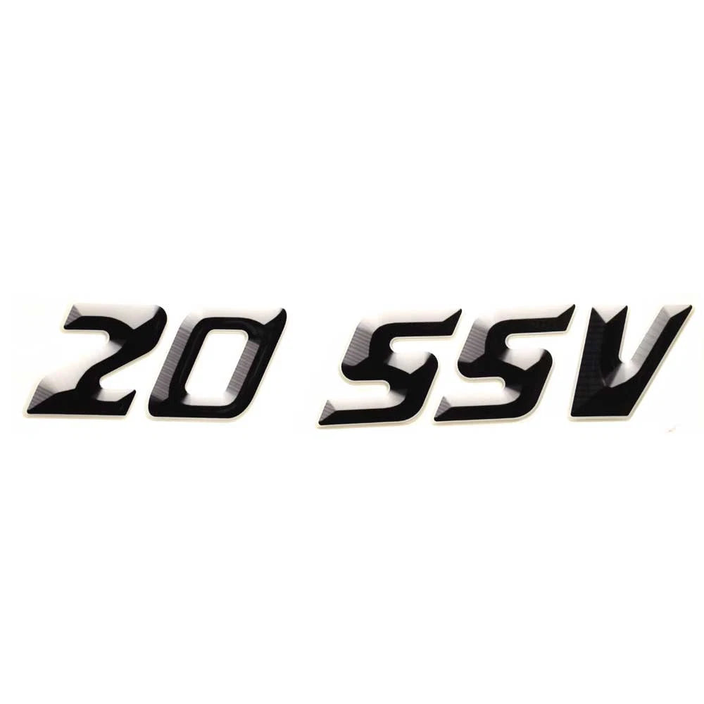 Supra Boat Raised Model Decal 109226 - 20 SSV Black Sticker