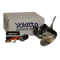Stiletto Advantage III Boat Propeller E808223 - LH 14 1/2 X 23 P