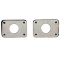 Hydrasports Boat Base Plates HS22315754 - 2 3/8 Inch (2 PC)