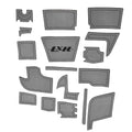 Larson Boat Non-Skid Deck Mats 8137910 - LXH 210 I/O Gray (17 PC)