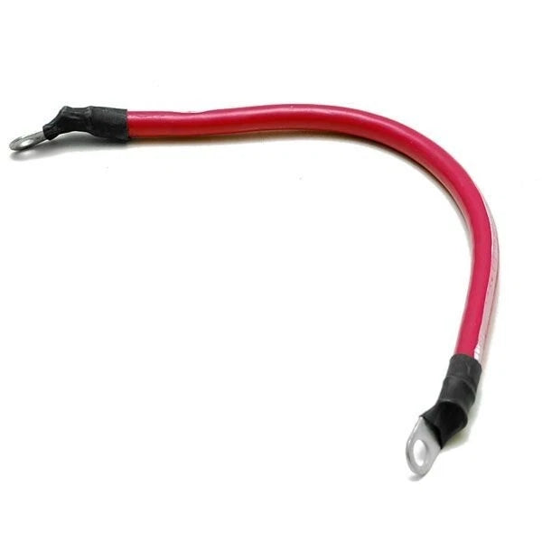 Boat Battery Cable - 2 AWG 3 Foot 4 Inch Red