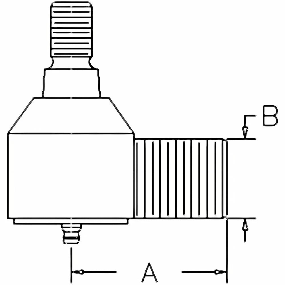 Left Hand Cylinder End Fits Ford/ Holland Models A-E7NN3N981AA A-E7NN3N9