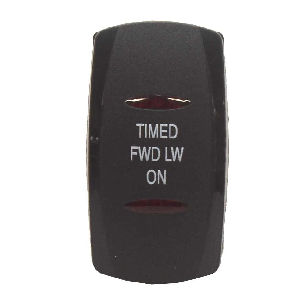 Carling Boat Rocker Marine Switch - Timed FWD LW Illuminated