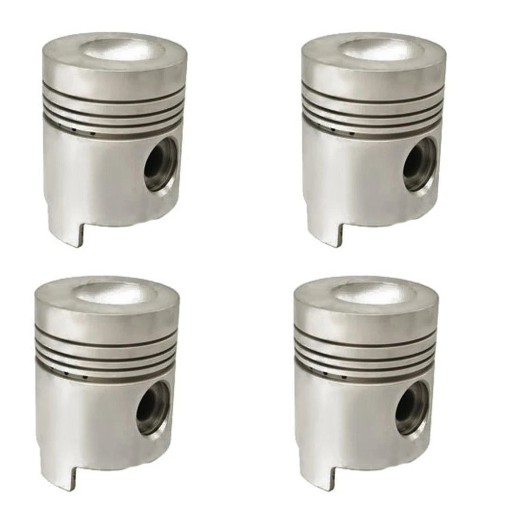 4 Pack: Piston (.020) Fits Ford/ Holland Replaces 83910852