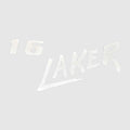 Lund Boat Laker 16 Decal 1987850 - 12 X 3 1/2 Inch White