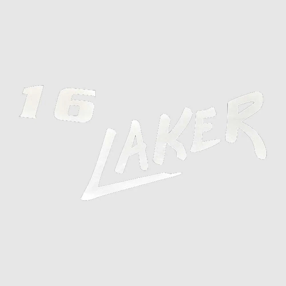 Lund Boat Laker 16 Decal 1987850 - 12 X 3 1/2 Inch White