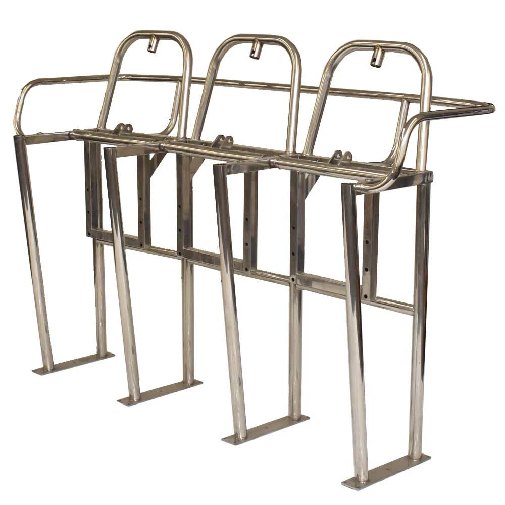 HCB Yachts Boat Seat Frame HS522005822 - Triple Helm 65 1/2 Inch