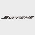 Supreme Boat Brand Decal U33765-01 - Gray Silver Sticker