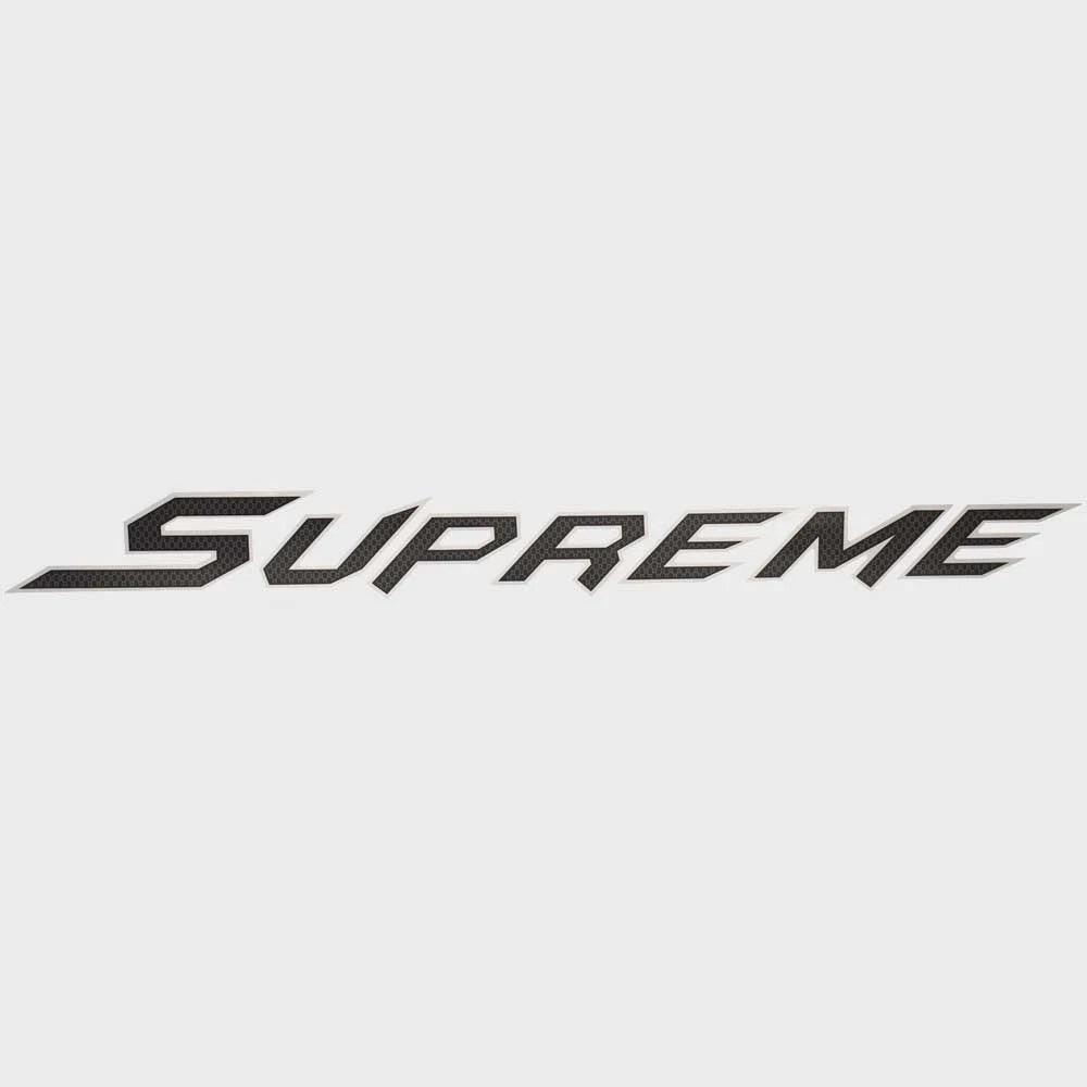 Supreme Boat Brand Decal U33765-01 - Gray Silver Sticker