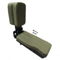 Side Kick Seat, Dark Brown Fabric Fits John Deere Replaces SR8301678